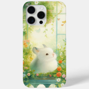 Chinchilla Peaceful Garden Retreat iPhone 15 Pro Max Case