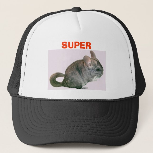 chinchilla trucker hat (Front)