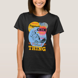 Chinchillas Owner Happiness Rodent Animal Veterin T-Shirt