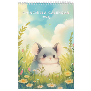 Chinchillin' All Year 2025 Calendar