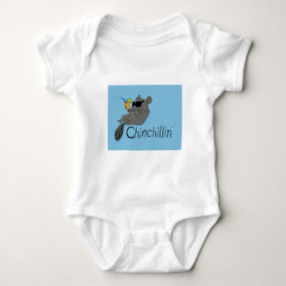 chinchillin baby bodysuit
