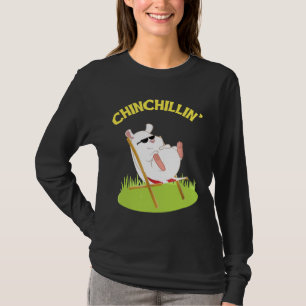 Chinchillin Cute Chinchilla Zoo Animal Farm T-Shirt