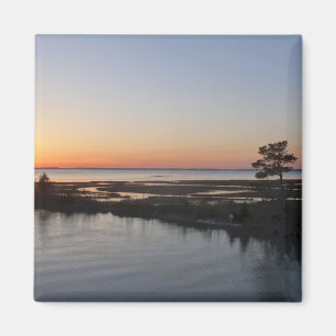 Chincoteague Sunset I Virginia Landscape Magnet
