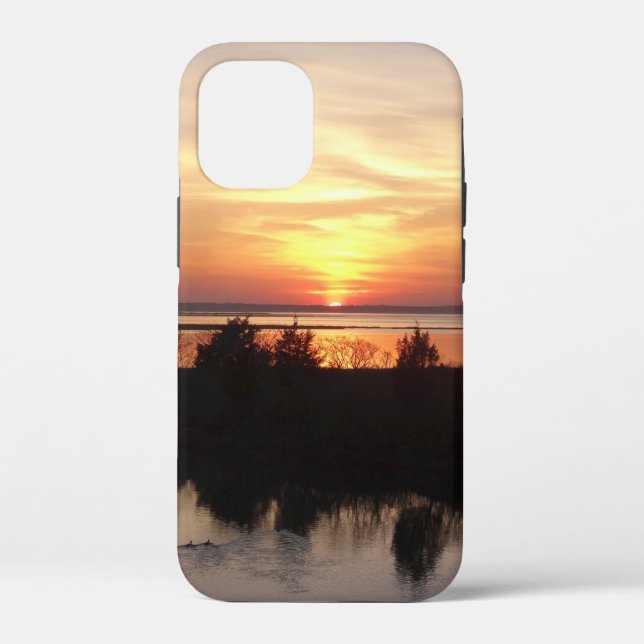 Chincoteague Sunset II Virginia Landscape Case-Mate iPhone Case (Back)