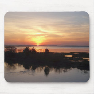 Chincoteague Sunset II Virginia Landscape Mouse Mat