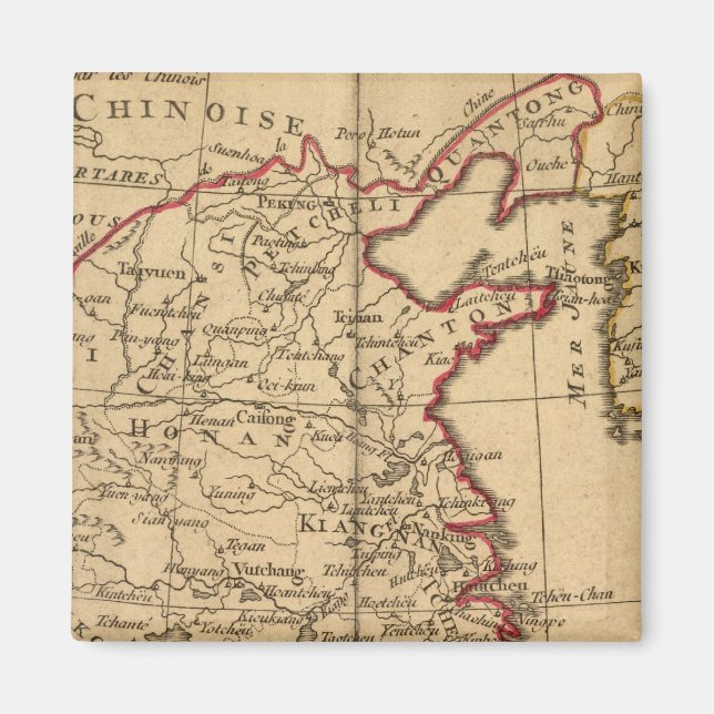 Chine, Japan Magnet (Front)