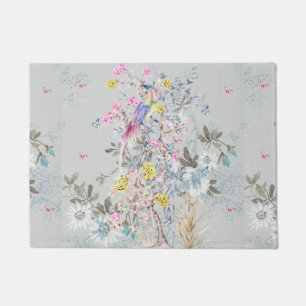 Chine soirée,toile,nature scene,antique,pattern,p doormat