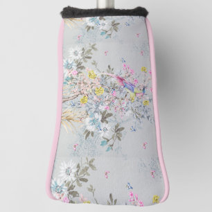 Chine soirée,toile,nature scene,antique,pattern,p golf head cover