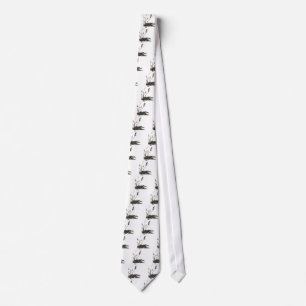 Chinese ancient watercolor paintings tie