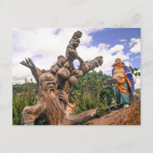 Chinese Art in Dalat, Vietnam Postcard