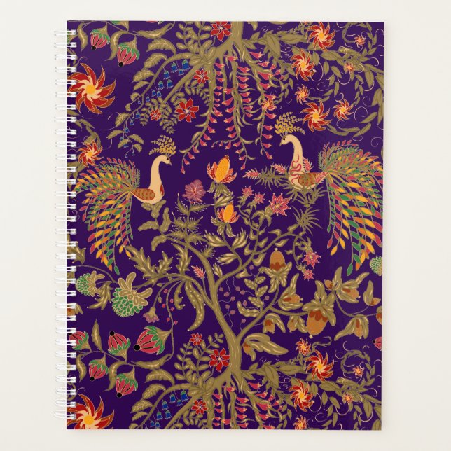 Chinese asian birds forest tree paradise tradition planner (Front)