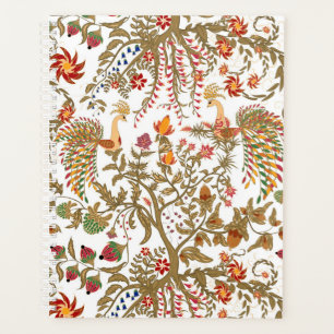 Chinese asian birds forest tree paradise tradition planner