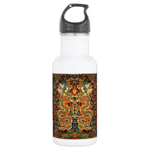 Chinese Asian Dragon Colourful Art 532 Ml Water Bottle