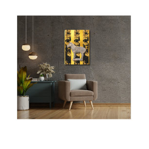 Chinese Asian Terracotta Horse Canvas Print