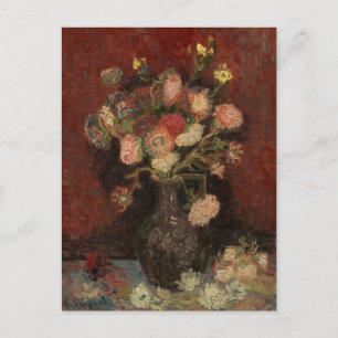 Chinese Asters and Gladioli   Vincent van Gogh Postcard