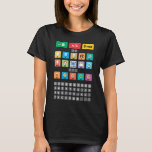 Chinese Autism AAC Pointing Communication 03 T-Shirt