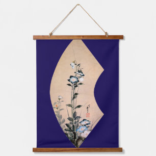 Chinese Bellflower, Hokusai Ukiyo-e Hanging Tapestry