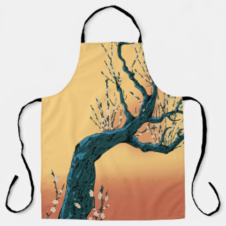 Chinese Blossom Tree Apron