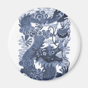 Chinese Blue Dragon - Emperor Water Dragon 2012 Magnet