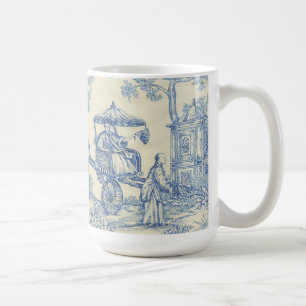 Chinese Blue Toile Coffee Mug