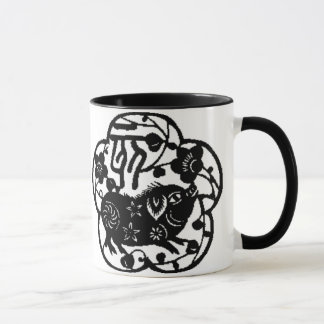 Chinese Boar Mug