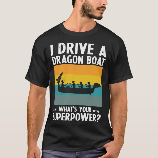Chinese Boat Racing Quote for Dragon Boat Coach  1 T-Shirt (Front)