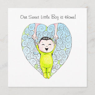 Chinese Boy adoption announcement