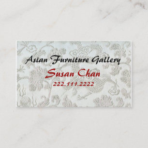Chinese brocade Business Card