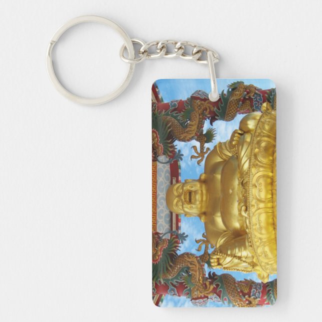 Chinese Buddha Key Ring (Front)