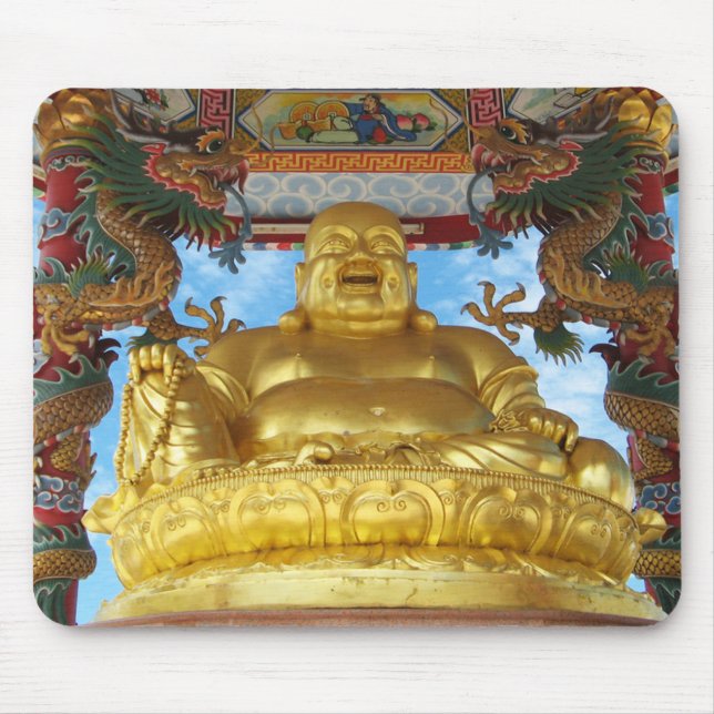 Chinese Buddha Mouse Mat (Front)