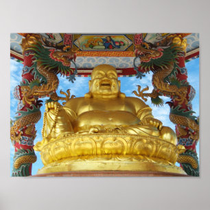 Chinese Buddha Poster