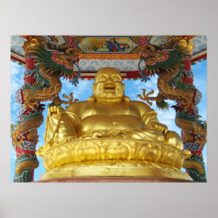 Chinese Buddha Poster