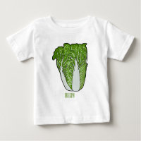 Chinese cabbage cartoon illustration 