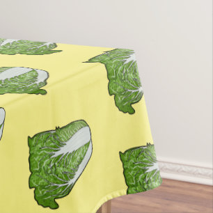 Chinese cabbage cartoon illustration  tablecloth