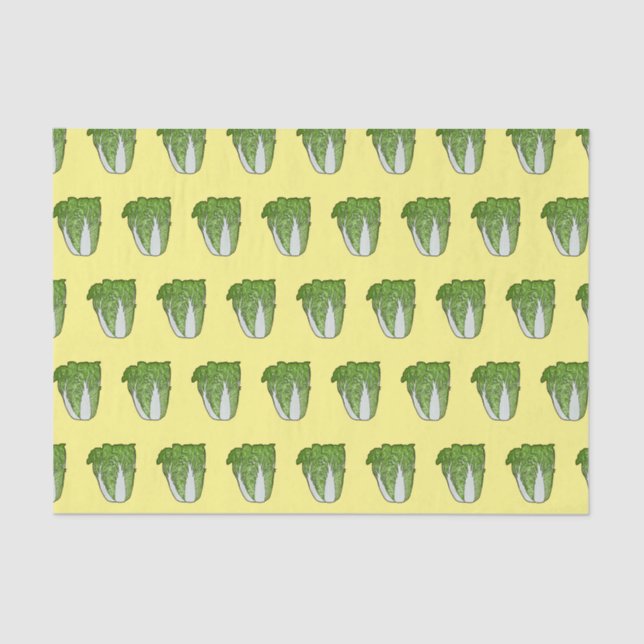 Chinese cabbage cartoon illustration  tissue paper (Front)