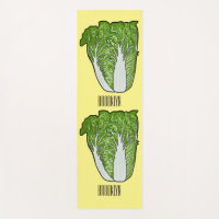 Chinese cabbage cartoon illustration 