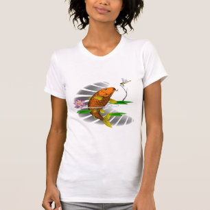 Chinese Carp Tattoo Image Shirt