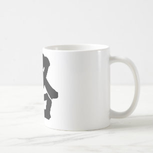 Chinese Character : lu, Meaning: road Coffee Mug