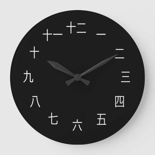 Chinese Characters Clock (Front)