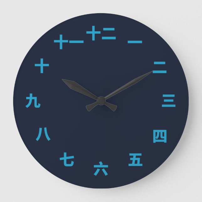 Chinese Characters Clock (Front)