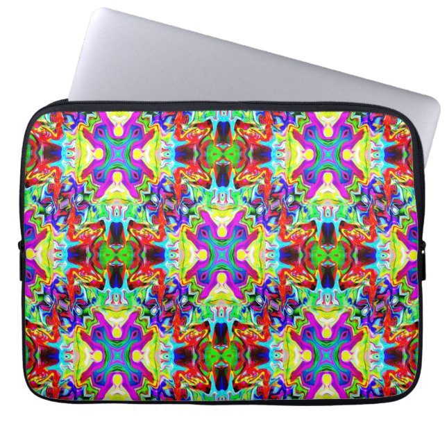 Chinese Checkers.... Laptop Sleeve (Front)