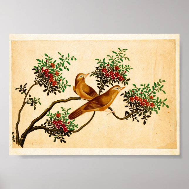 CHINESE Classic Vintage Nature Style Poster (Front)