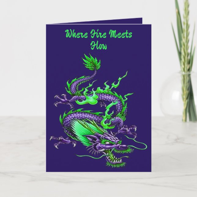 Chinese Coiling Dragon Mythical Time Controlling   Card (Front)