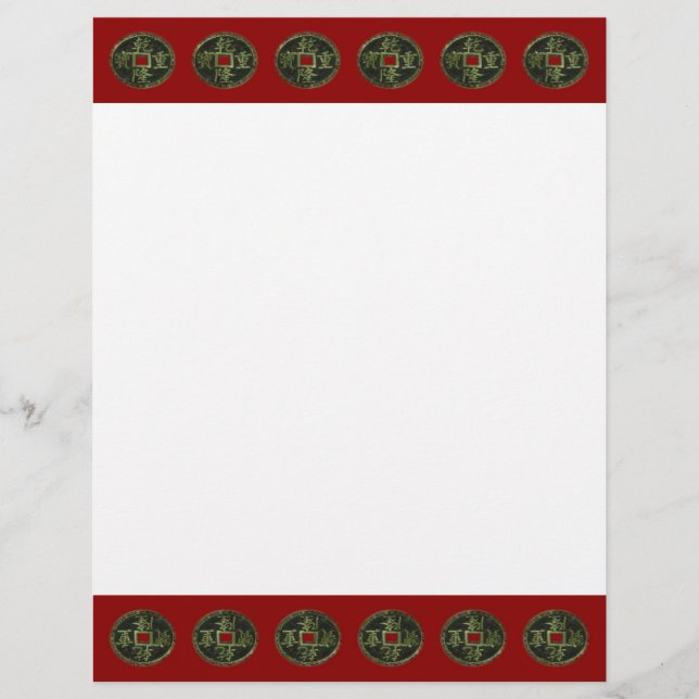 Chinese Coins Letterhead (Front)