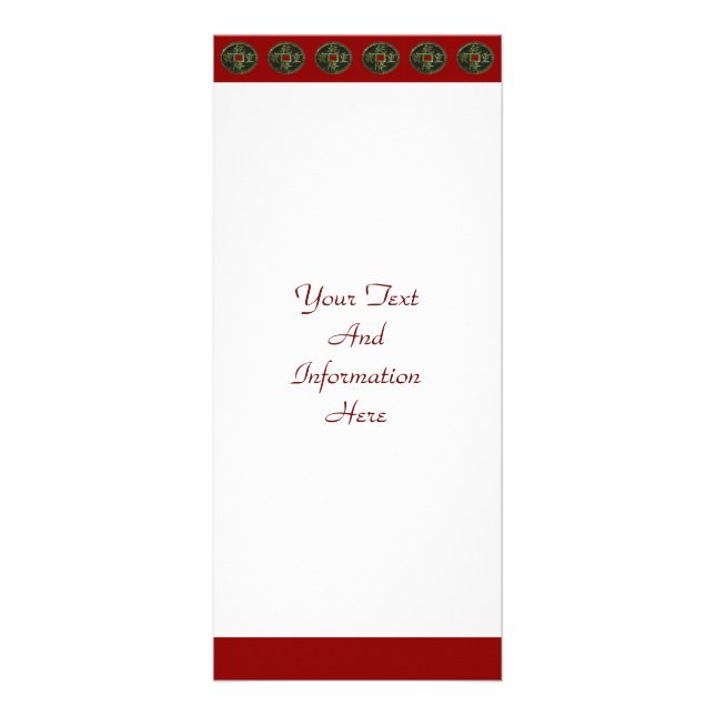 Chinese Coins Rack Card (Front)