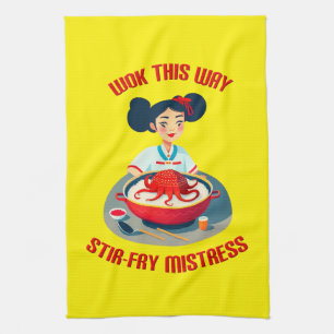Chinese Cooking Kitchen Towel