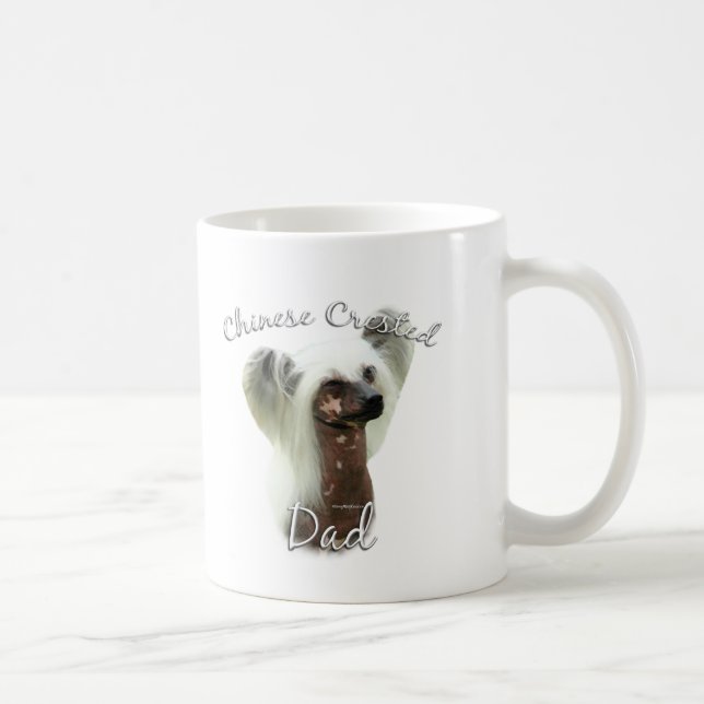 Chinese Crested Dad 2 Coffee Mug (Right)