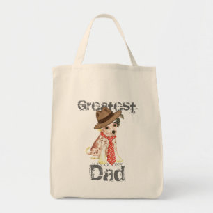 Chinese Crested Dad Tote Bag