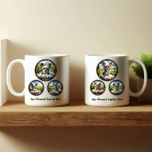 Chinese Crested Dog 6-Image Coffee Mug Design