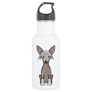 Chinese Crested Dog Cartoon 532 Ml Water Bottle